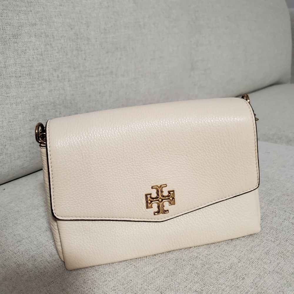 Tory Burch Kira PEBBLED small convertible - Picture 7 of 12